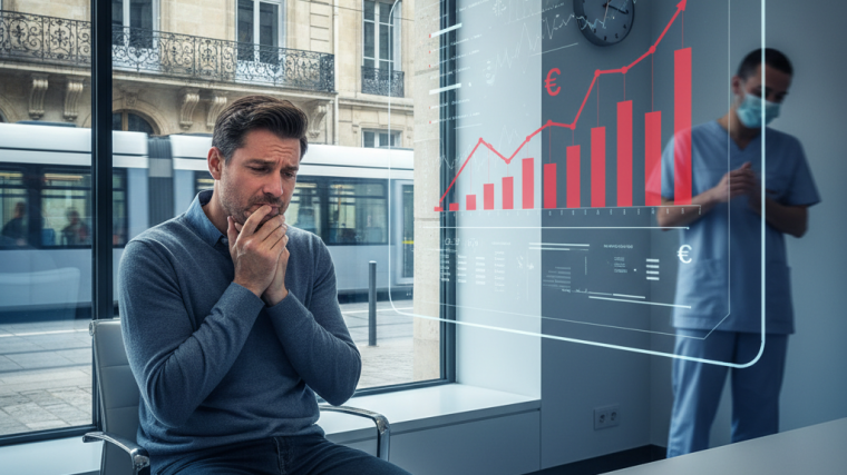 Combien coûte une urgence dentaire à Bordeaux